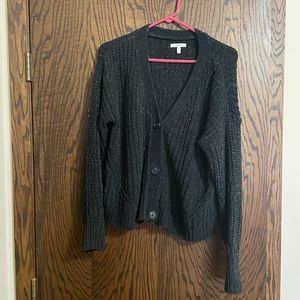 Maurice’s, medium, black with pink metallic